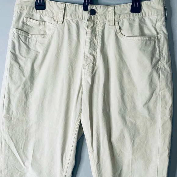 Vineyard Vines Pants Mens 33x32 light Beige-Off White color-Stretch blend - Picture 5 of 10